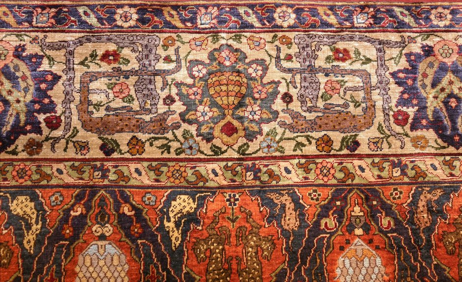 Шелковые ковры древней Персии