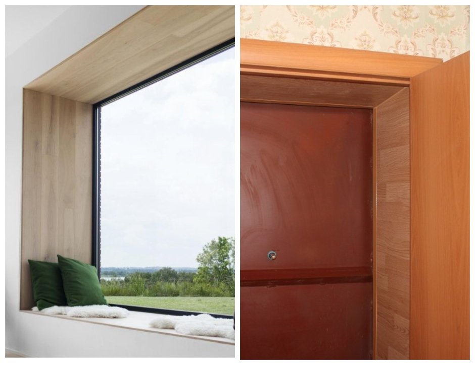 Откосы дверные с порогом