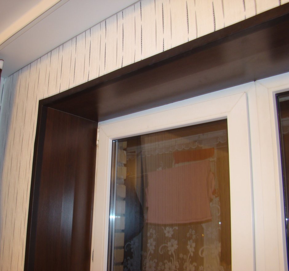 Отделка дверных откосов