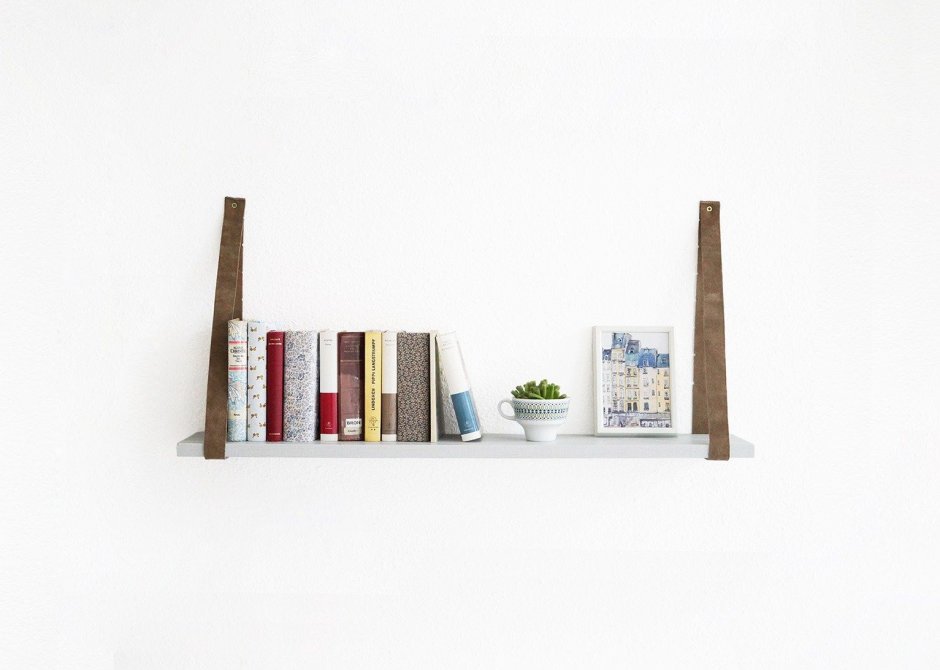 Дизайнерские книжные полки