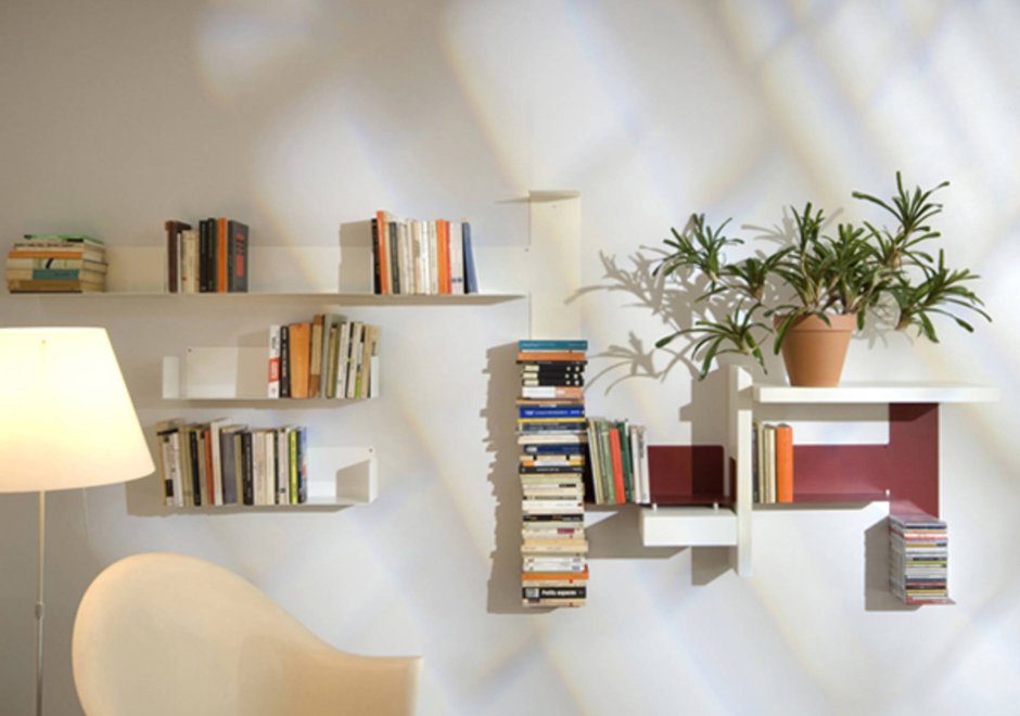 Mid Century Modern книжный шкаф