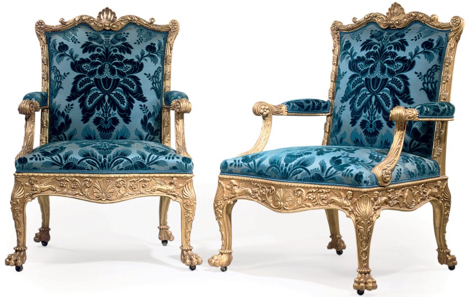 Томас Чиппендейл мебель стулья рококо