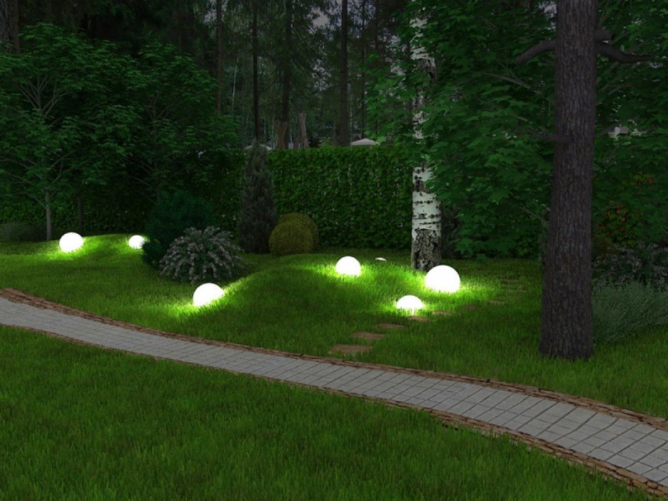 Уличные светильники для загородного
