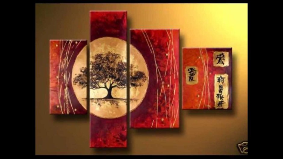 Японские картины на стену