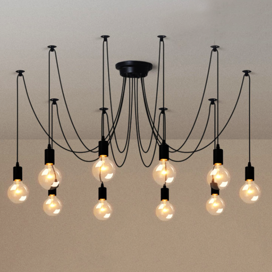 Люстра Rainer Chandelier Black