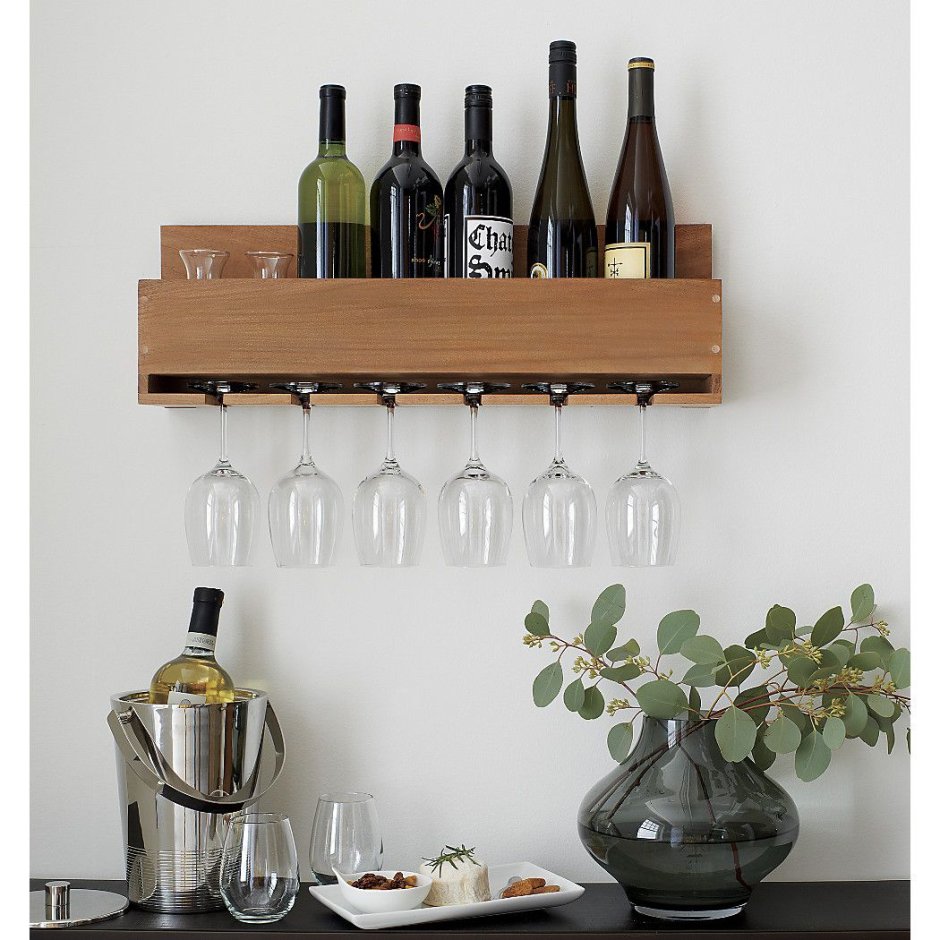 Подставка/сушилка Blomus, Wall Mounted Wine Rack