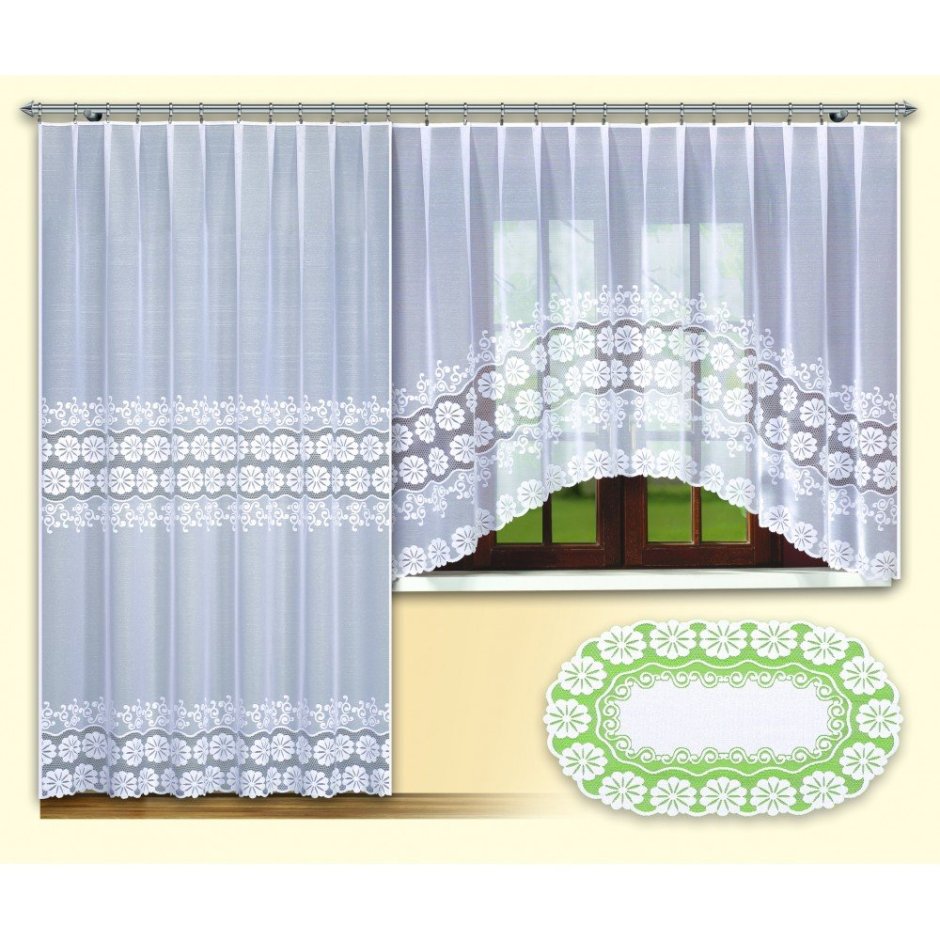 Комплект штор haft комплект штор для кухни XAFT 150*300+170*145*2