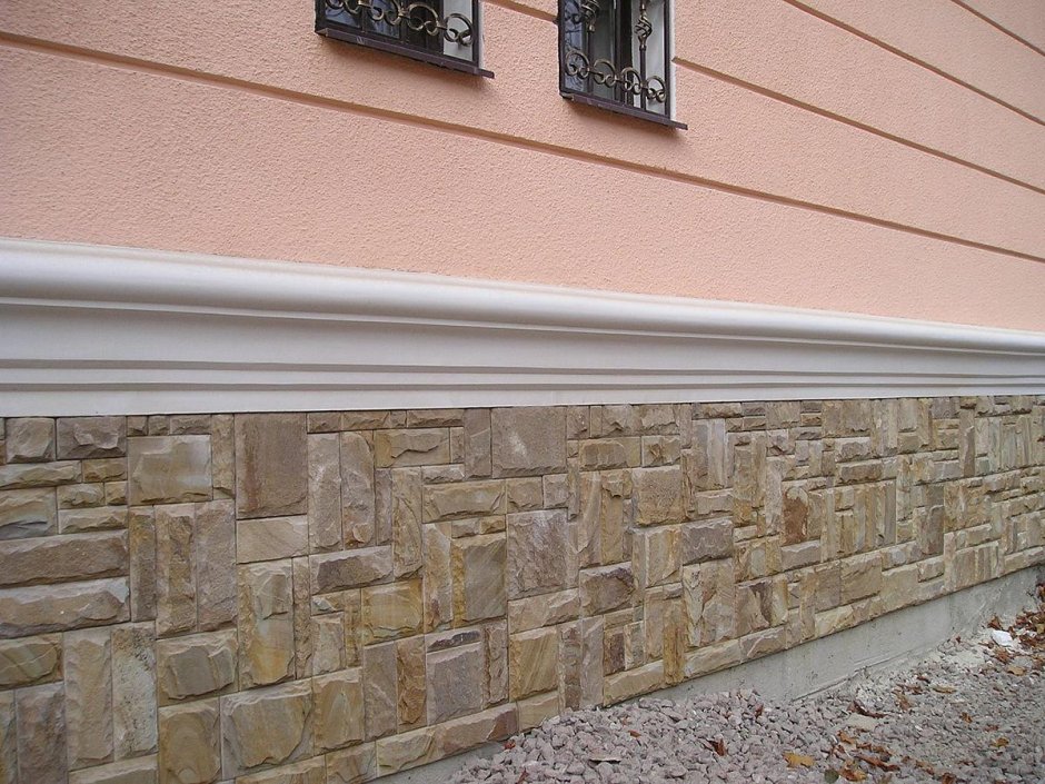 Мраморная штукатурка Bayramix цоколь