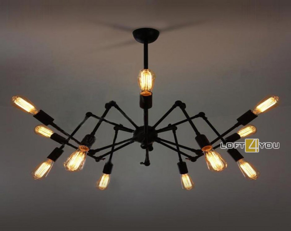 Светильник Loft Sputnik Chandelier Spider