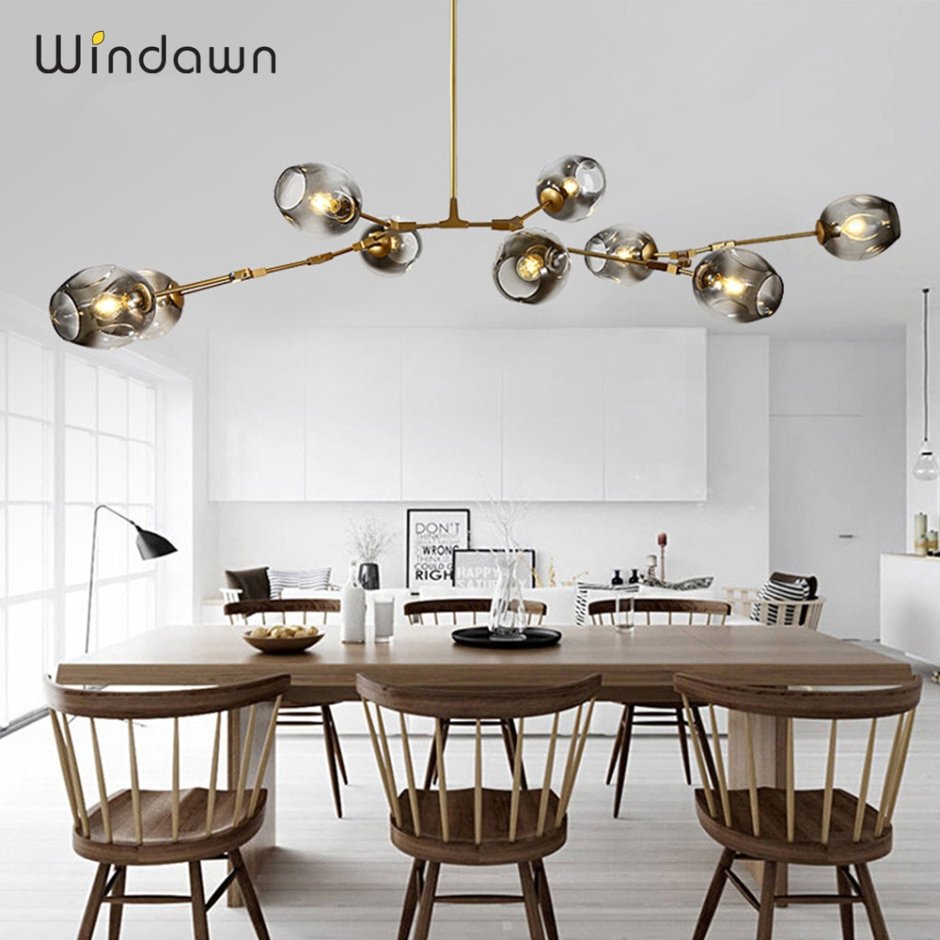 Светильник Stix 6-Arm led Pendant Light