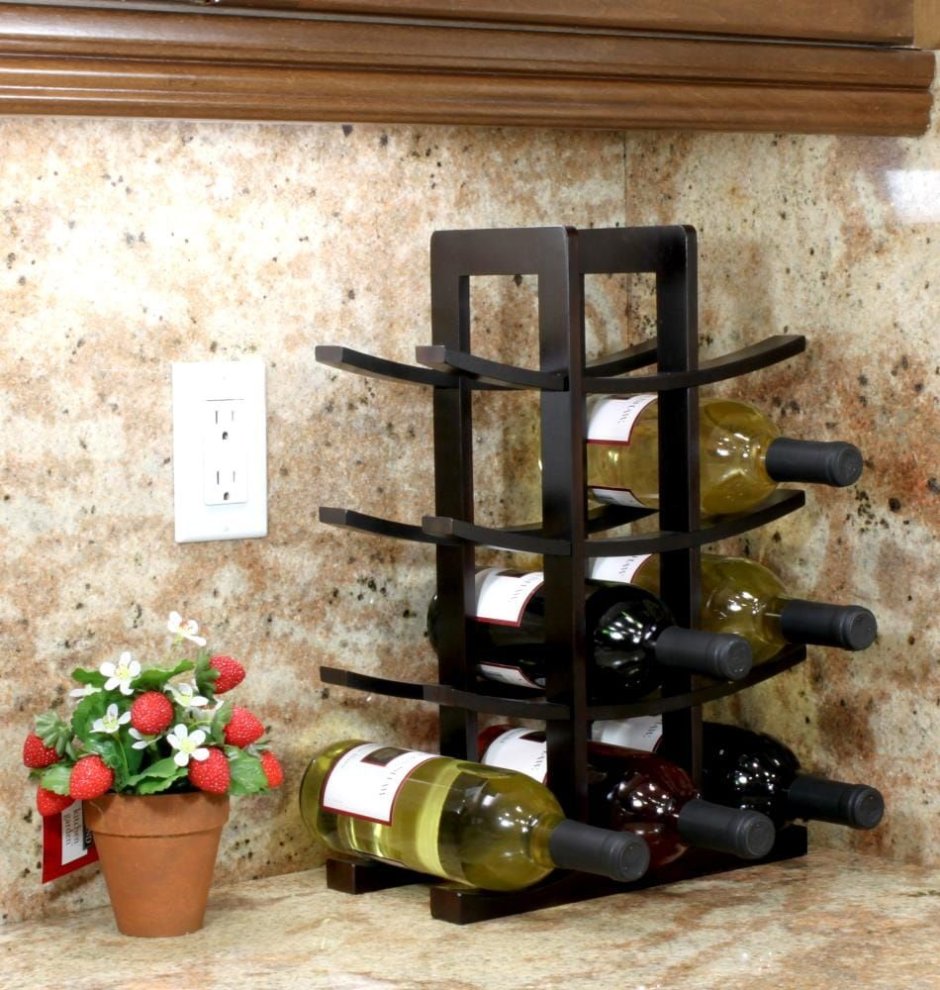 Полочка для вина в ванную комнату simple Wine