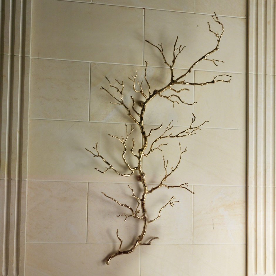 Декоративная ветка дерева на стену
