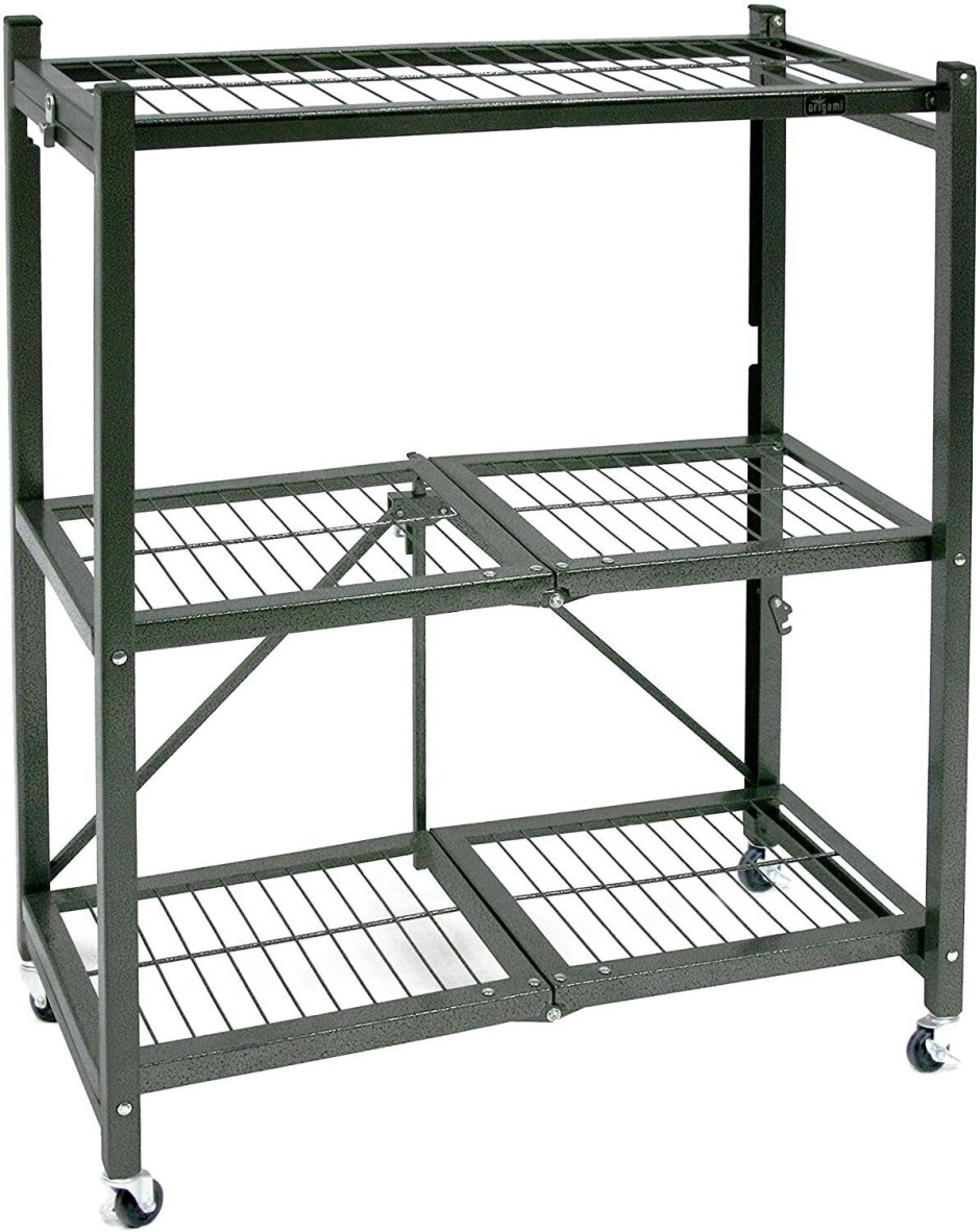 Этажерка складная металлическая