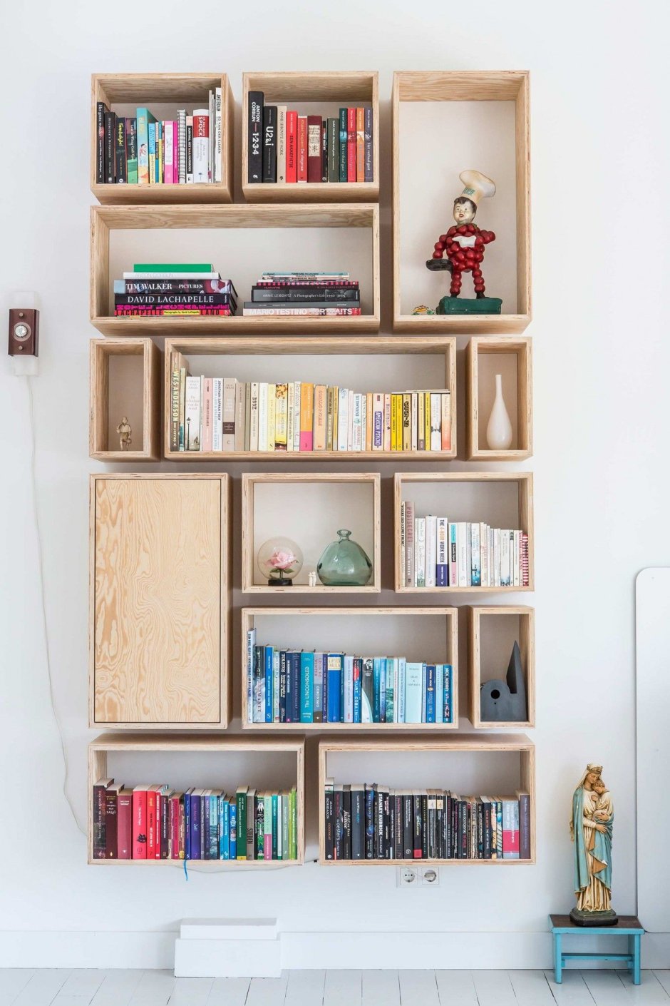 Красивые книжные стеллажи