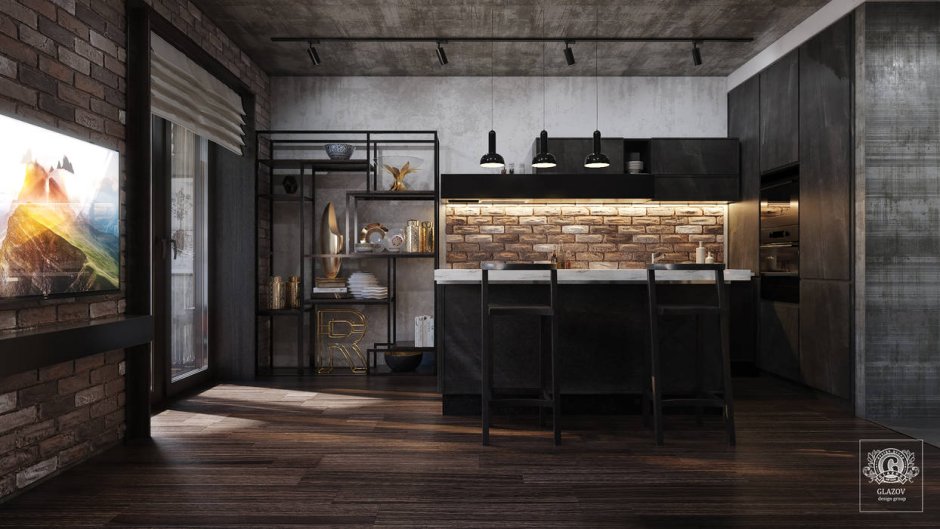 Лофт брутализм