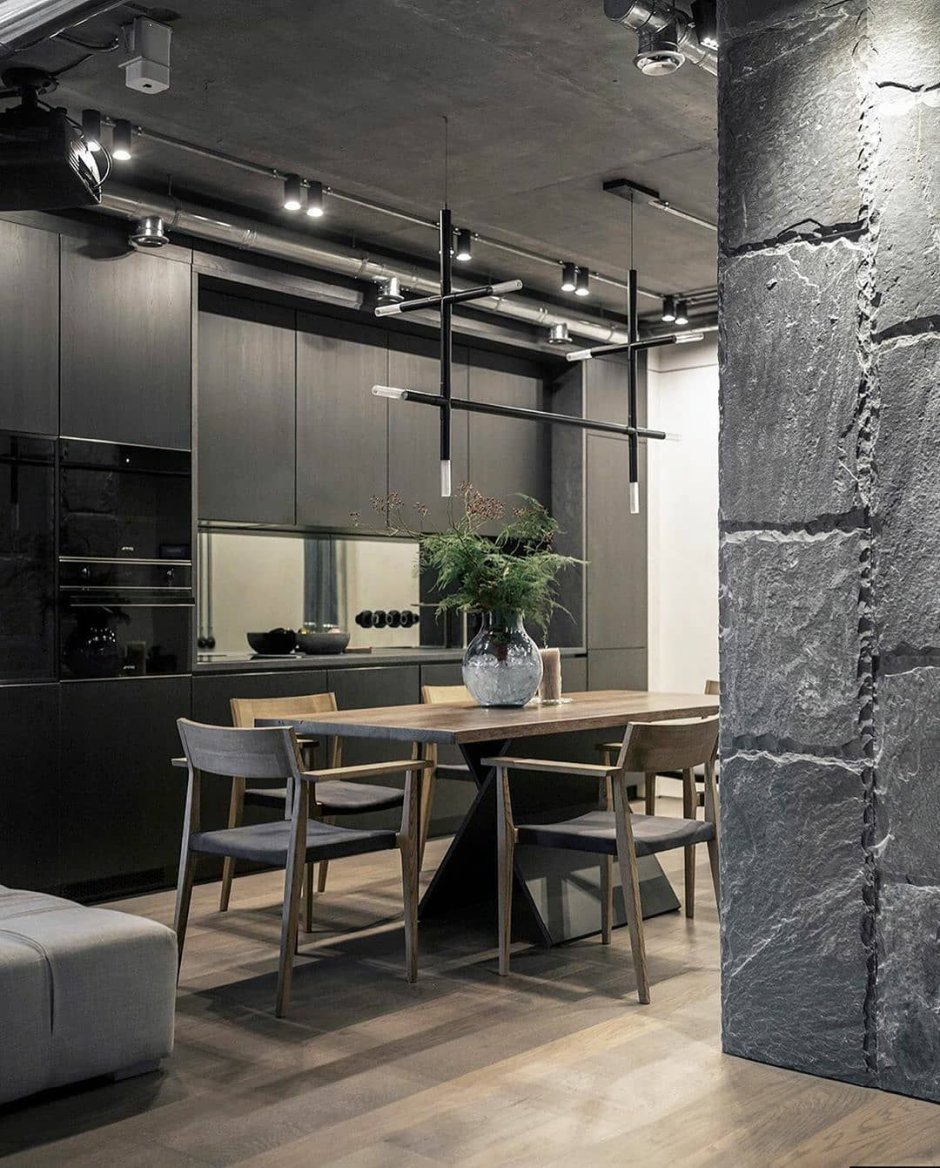 Стиль лофт и брутализм