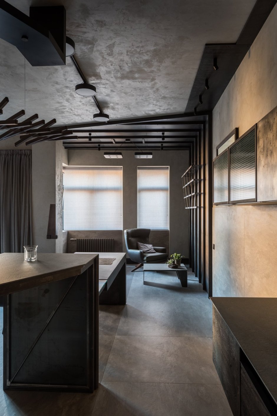 Стиль брутализм в интерьере