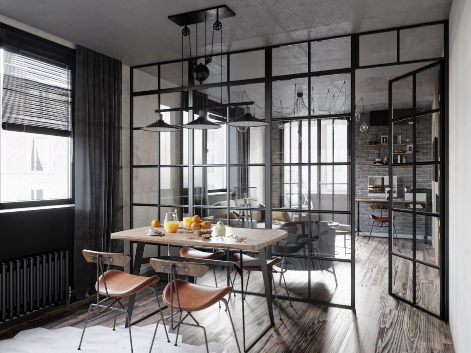 Лофт брутализм