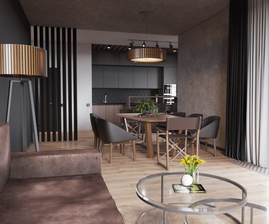 Кухня брутализм