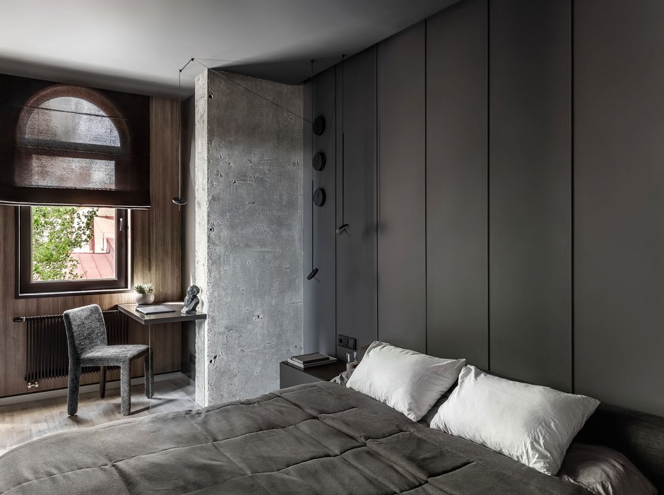 Брутализм в интерьере