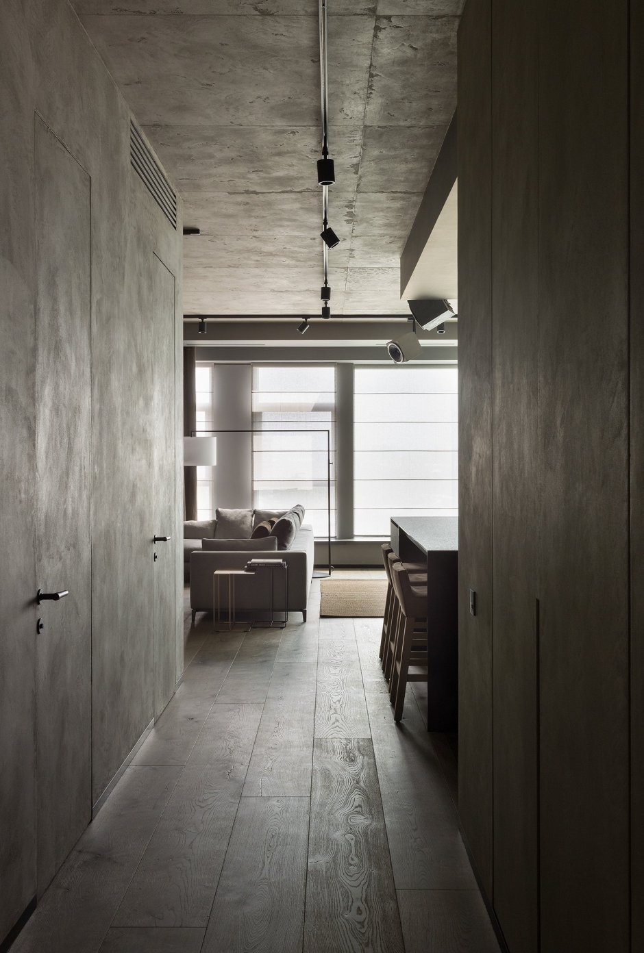 Стиль брутализм в интерьере