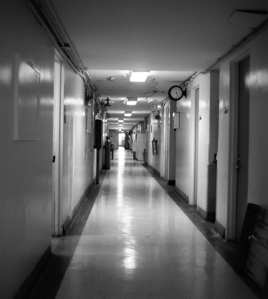 Аниме фон больница коридор