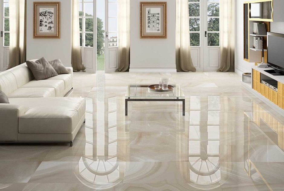 Керамогранит Kerama Marazzi Помильяно серый лаппатированный