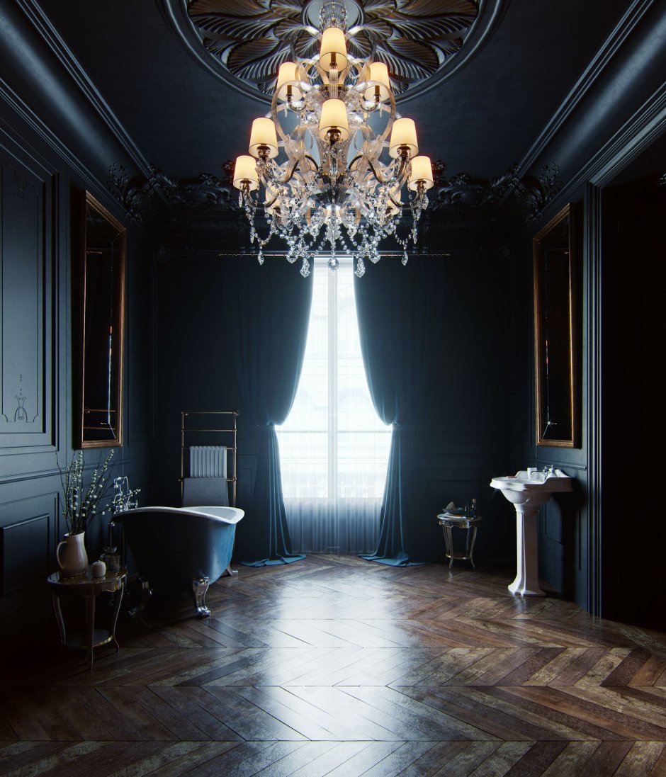 Люстра modo Chandelier 10 Globes Black