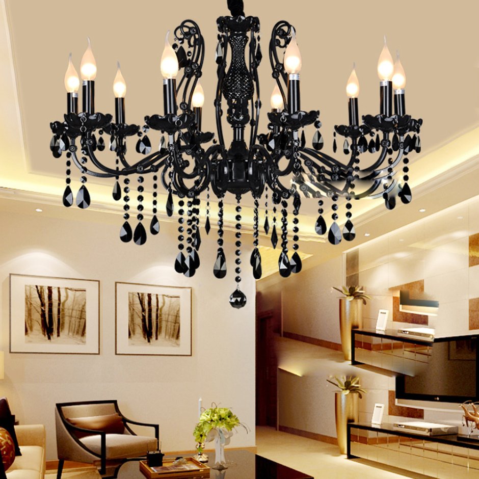 Люстра Blount Chandelier в интерьере