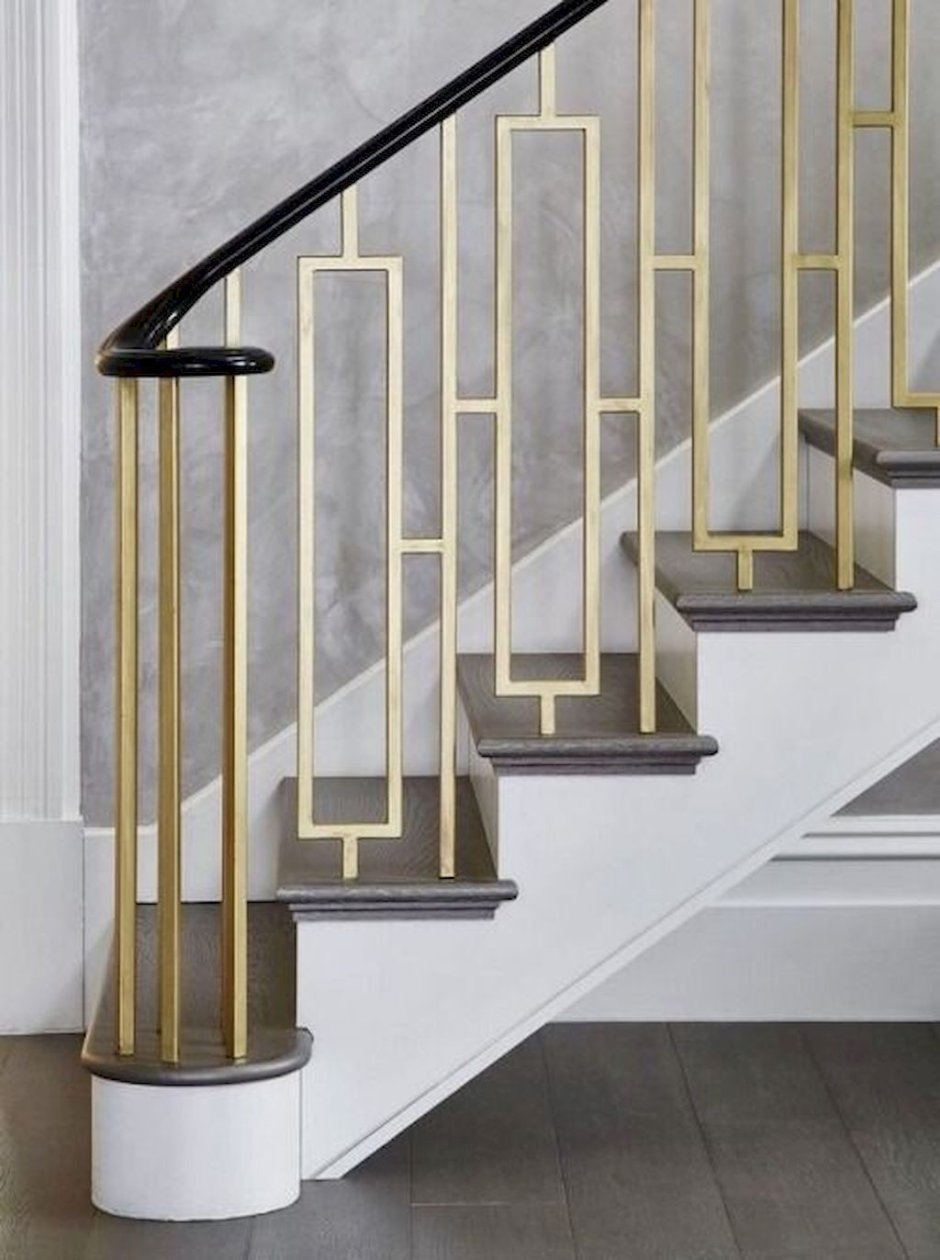 Дизайнерские ограждение лестницы из листового металла