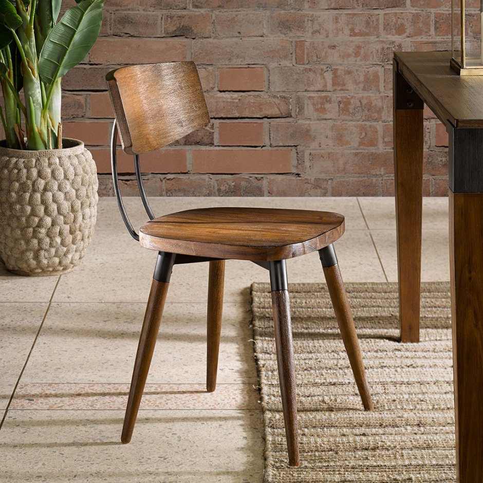 2 Brown Chairs