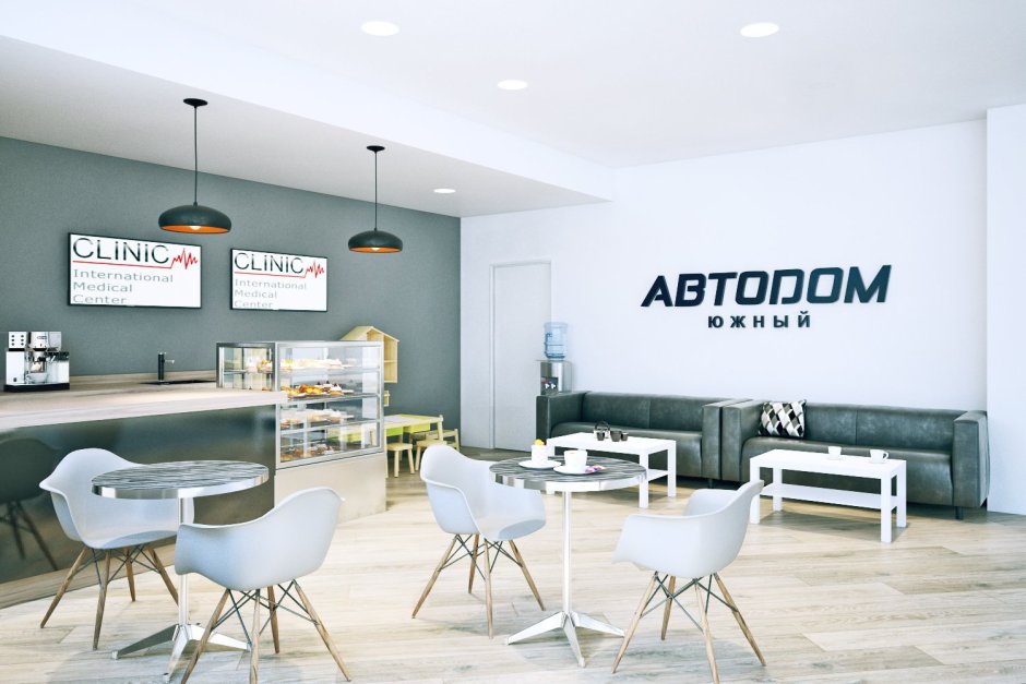 Интерьер автомастерской