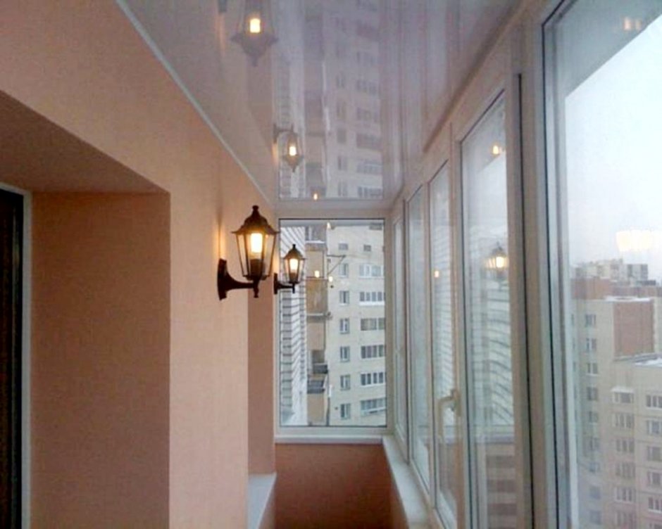 Балкон дизайн интерьера