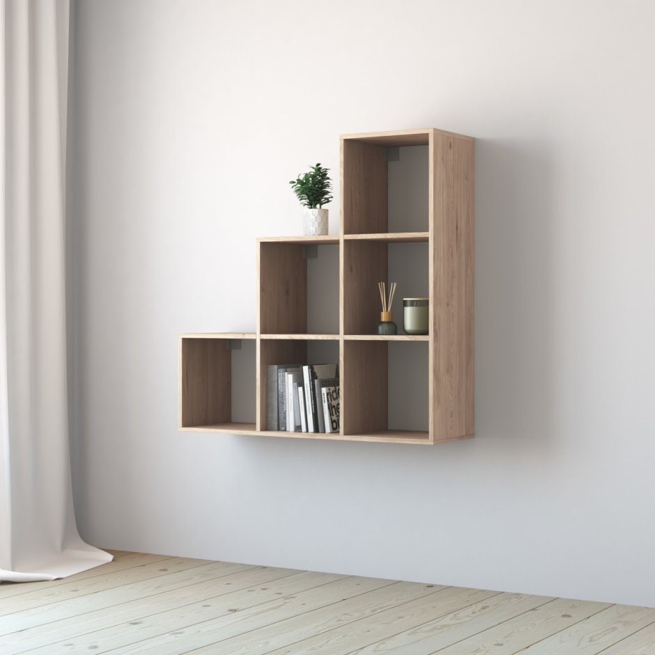 Стеллаж Spaceo Kub 6 секций 104x104x31.5 см