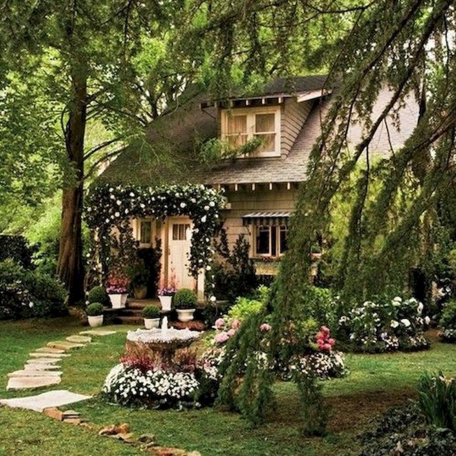 Дом Великого Гэтсби сад