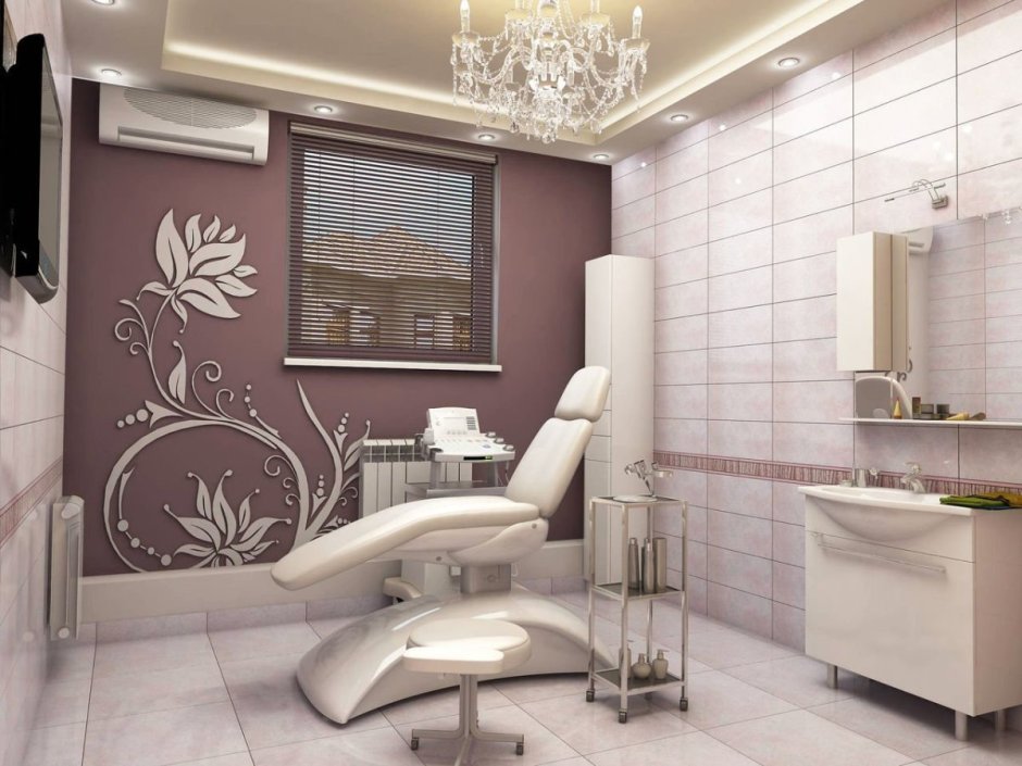 Уютный кабинет косметолога