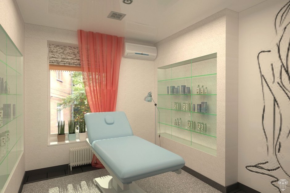 Интерьер салона депиляции