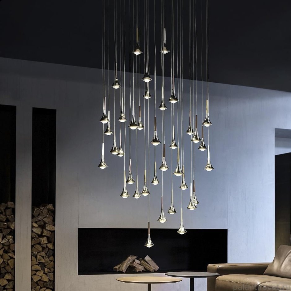 Studio Italia Design Rain so 156004 Gold подвесной светильник б/чаши