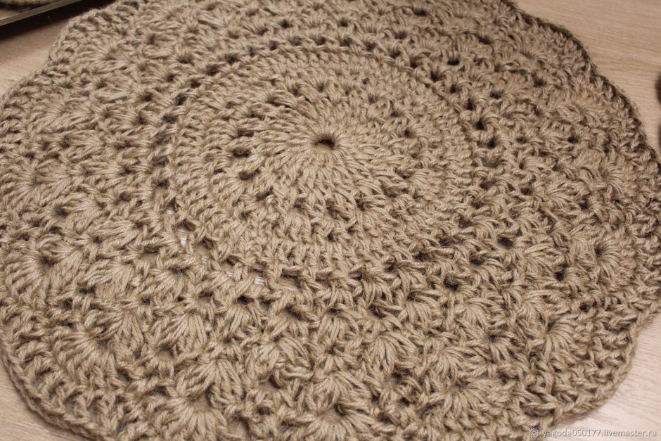 Сканди коврик из джута