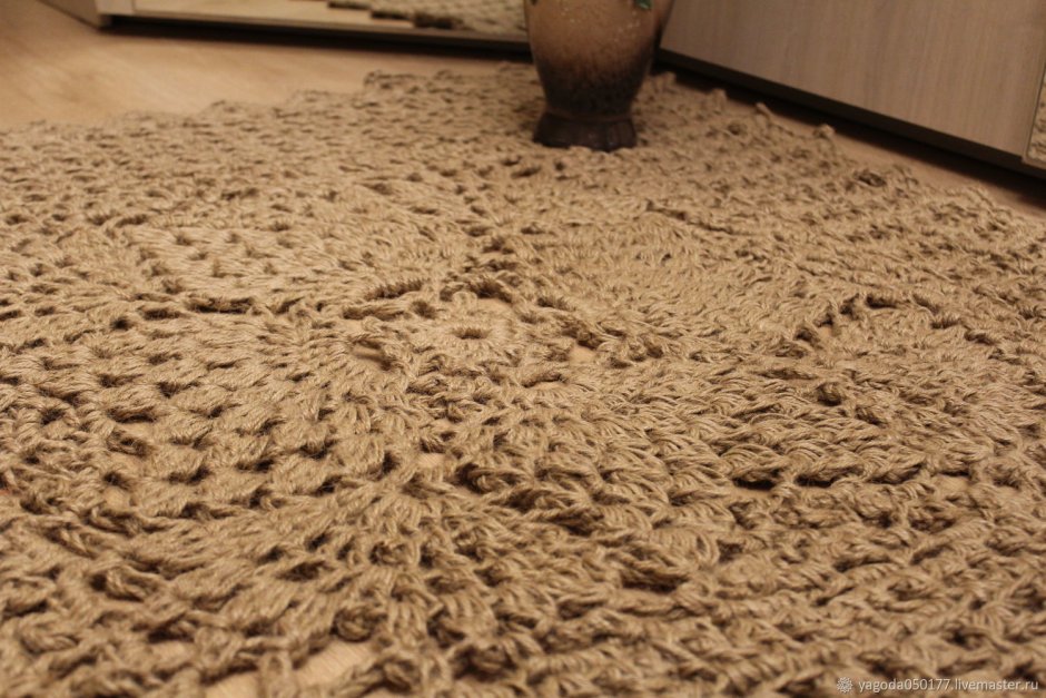 Ковер крючком Crochet Rug