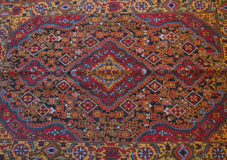 Арабская ковровая орнаментация