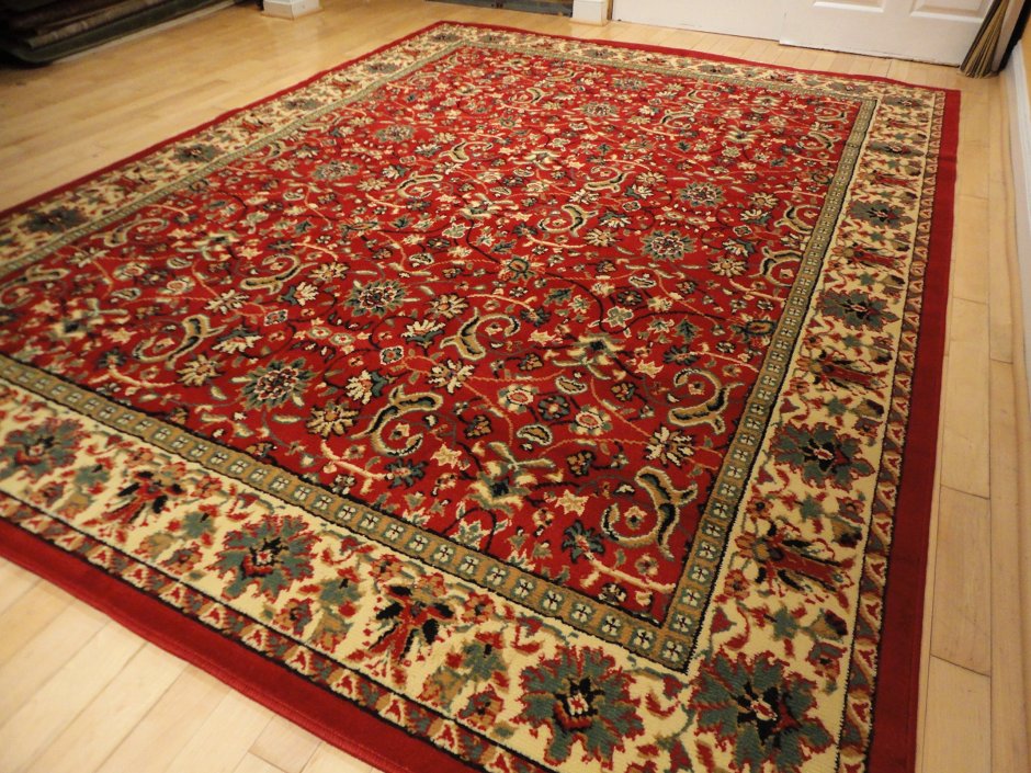 Интерьер с ковром в арабском стиле