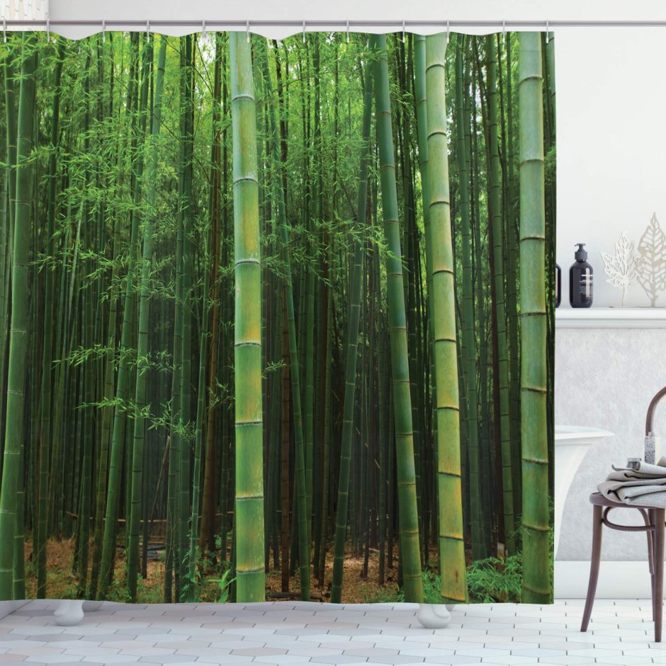 Бамбуковые рулонные шторы