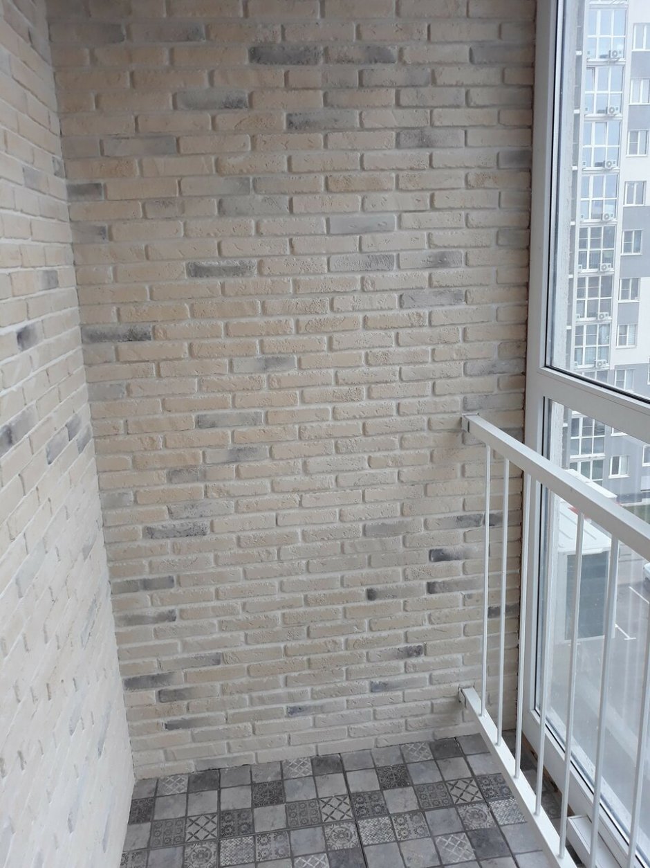 Отделка балкона клинкерной плиткой фото дизайн