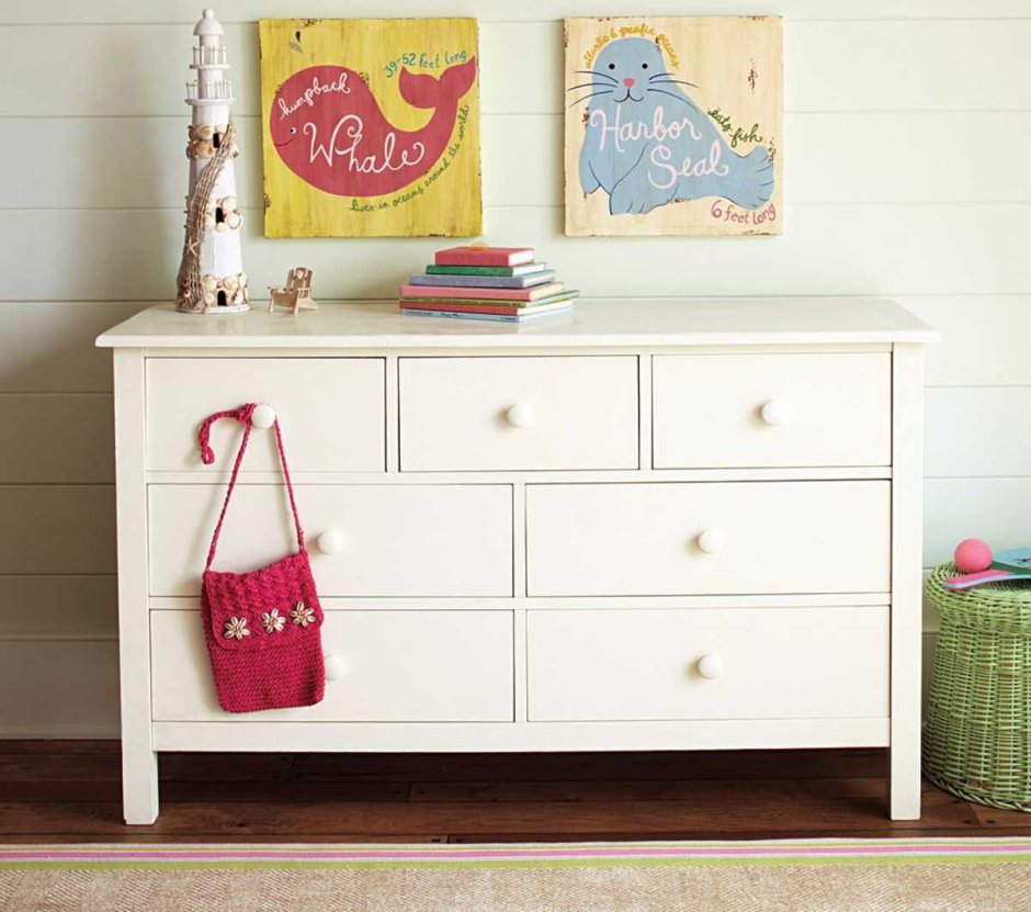 Голубой комод