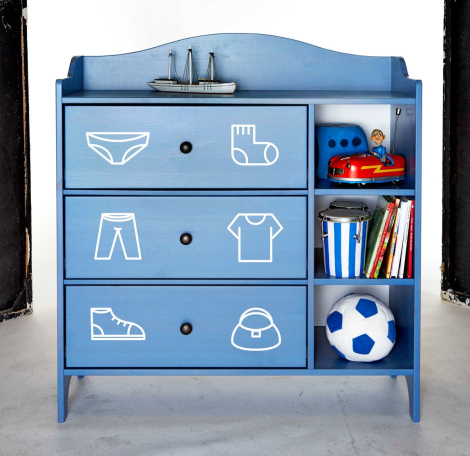 Оригинальные комоды в детскую