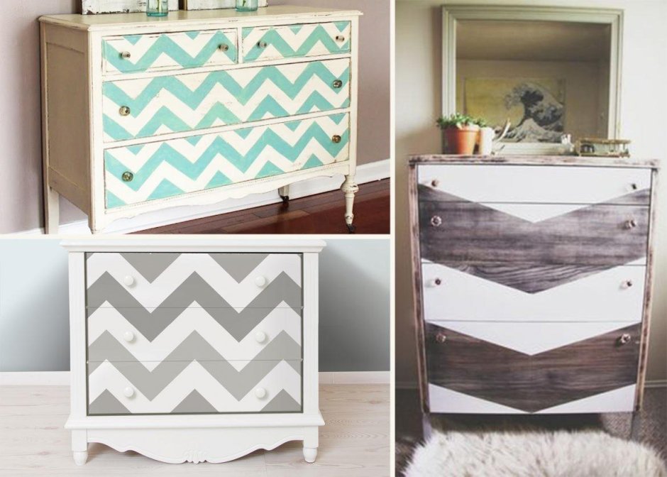 Комод из кухонных модулей