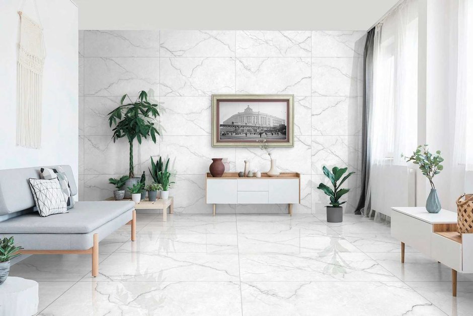 Marble trend k-1000/LR/60x60x10/s1 Carrara