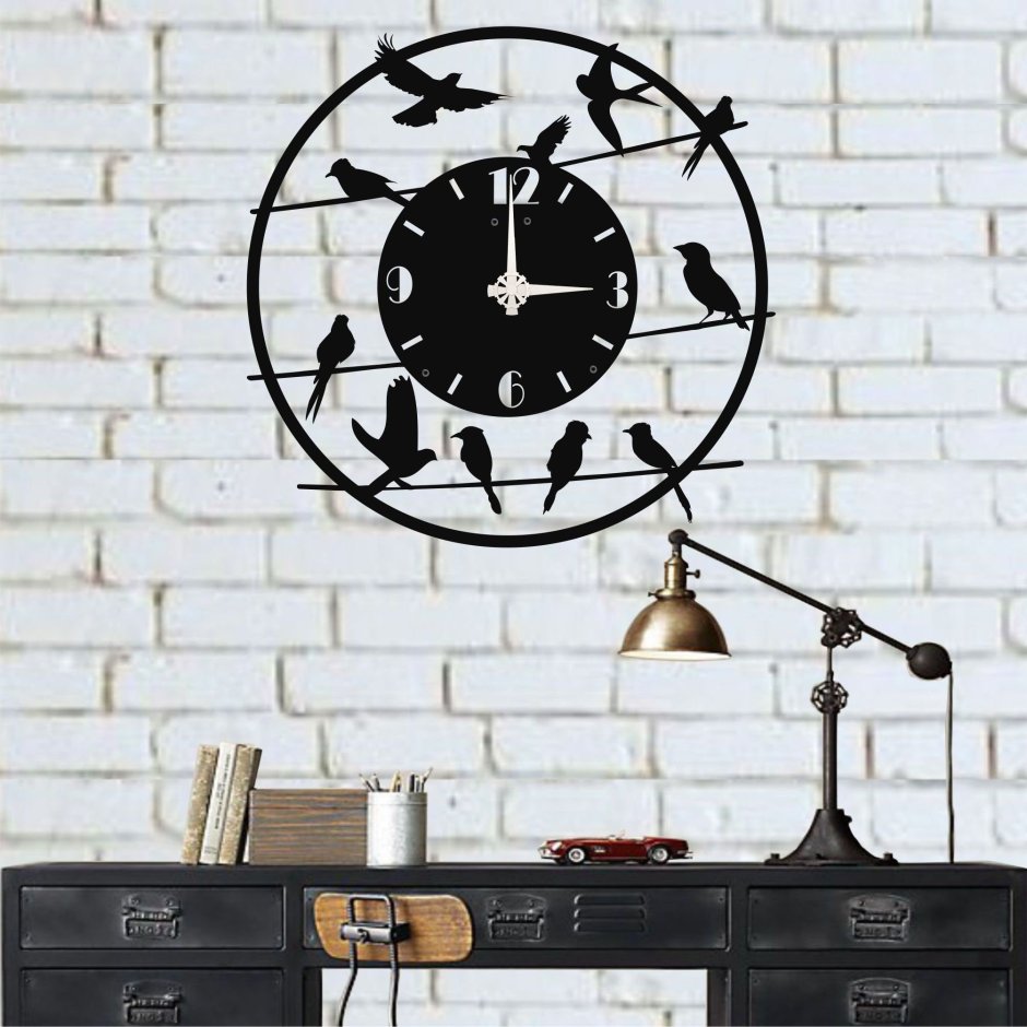 Steampunk Decor_Wall Clock