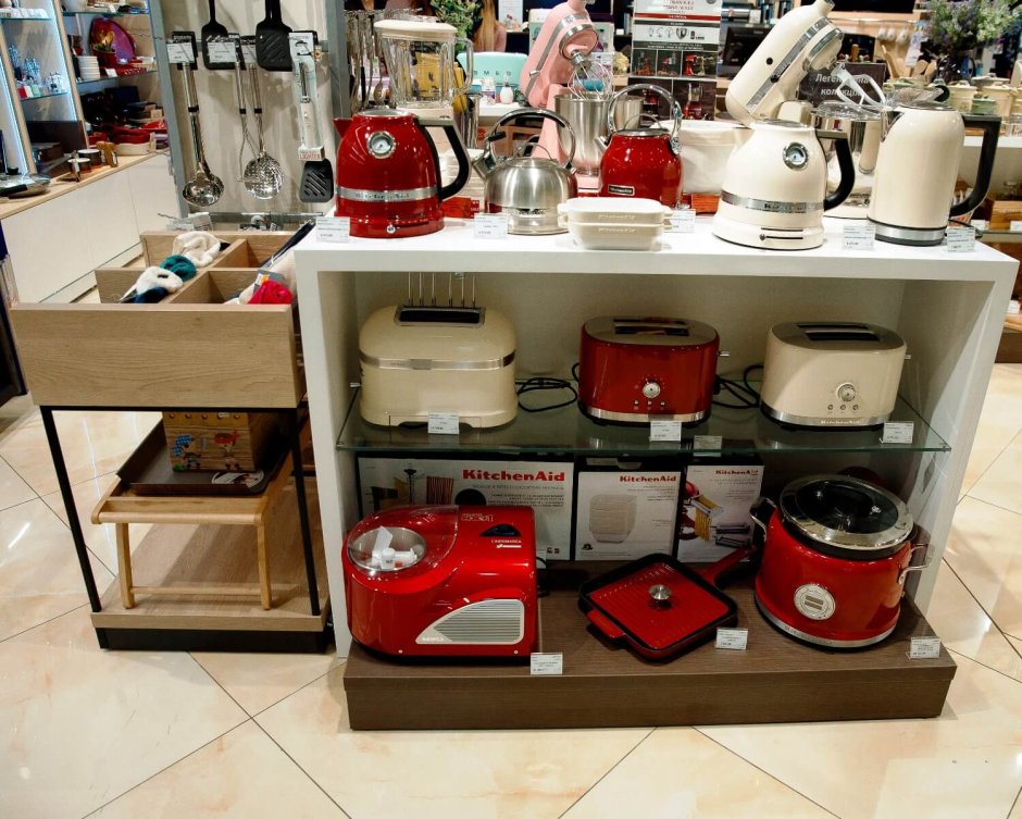 Чайник электрический kitchenaid 5kek1522eer красный